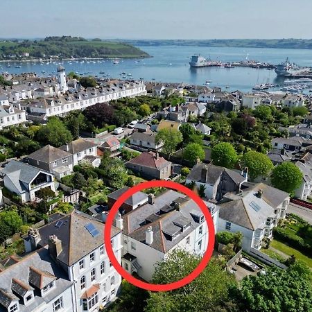 Pendennis - Bright Victorian Flat, Sea Views & Close To Beach Falmouth Luaran gambar