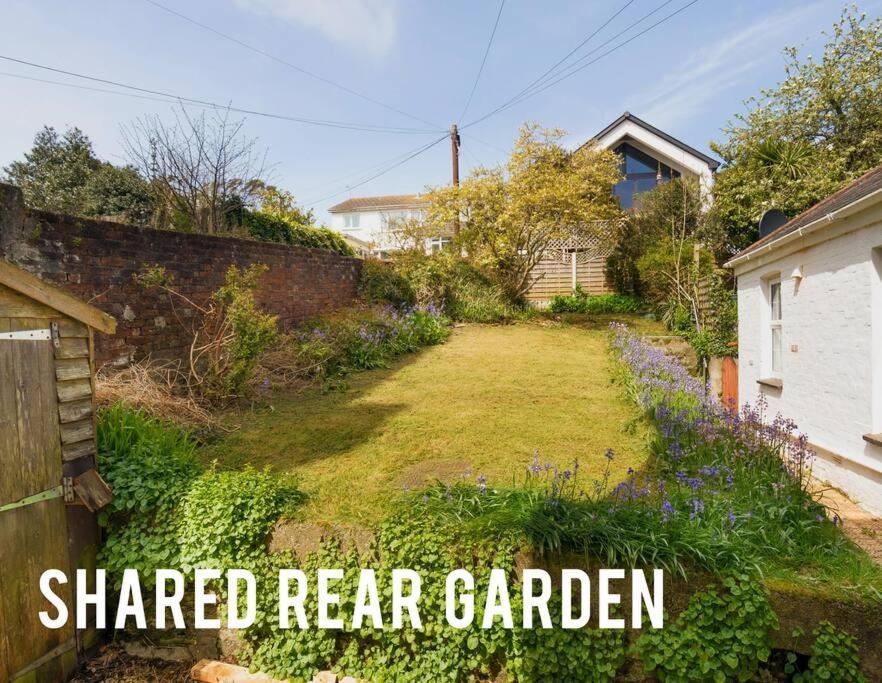 Pendennis - Bright Victorian Flat, Sea Views & Close To Beach Falmouth Luaran gambar